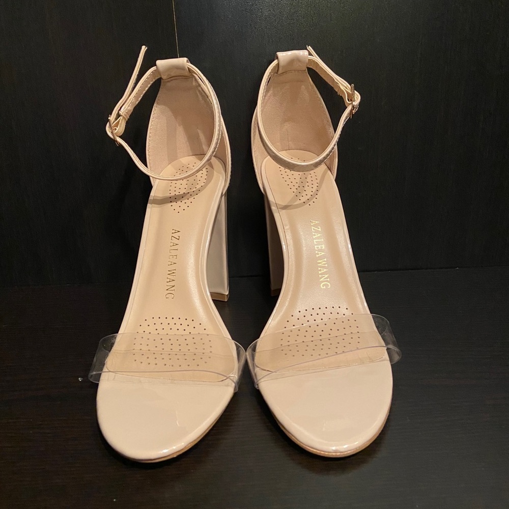 Nude 4.5” heels